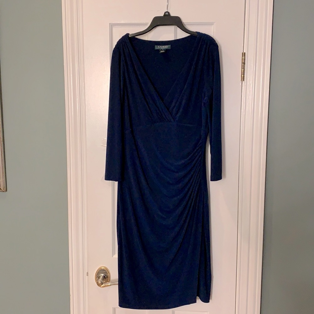 Lauren Ralph Lauren royal blue dress